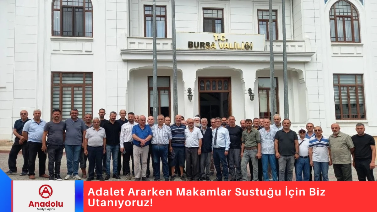 Adalet Ararken Makamlar Sustuğu İçin Biz Utanıyoruz!