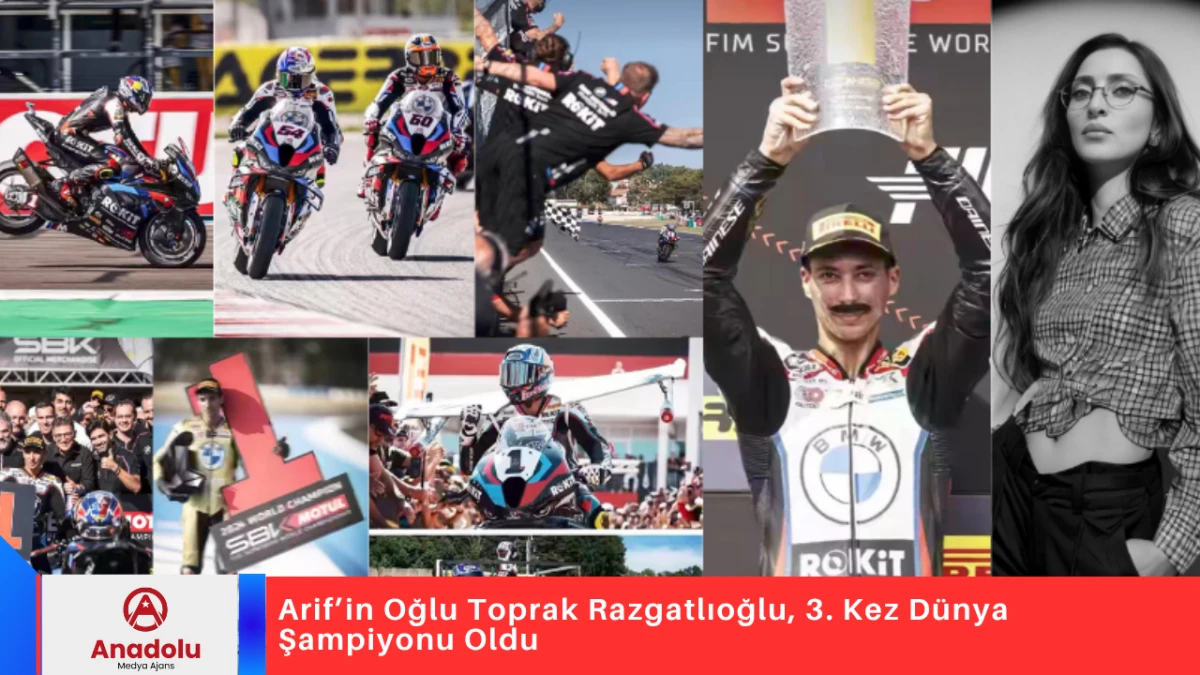 Arif’in Oğlu Toprak Razgatlıoğlu, 3. Kez Dünya Şampiyonu Oldu