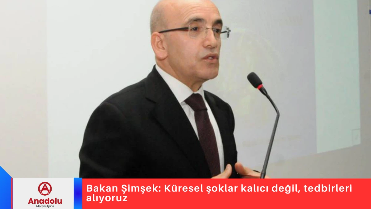 Bakan Şimşek: K&uuml;resel şoklar kalıcı değil, tedbirleri alıyoruz