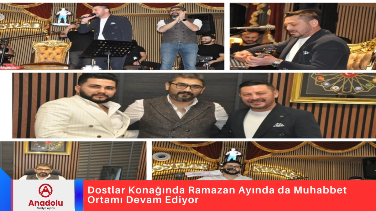 Dostlar Konağında Ramazan Ayında da Muhabbet Ortamı Devam Ediyor