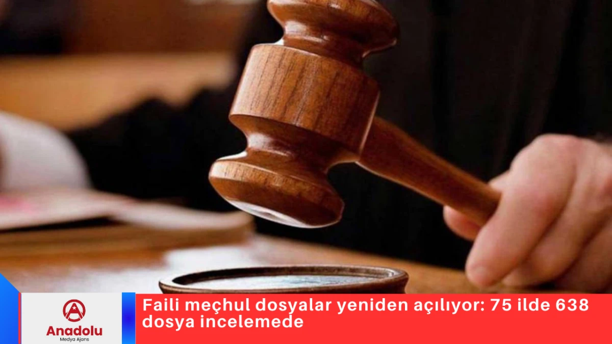 Faili me&ccedil;hul dosyalar yeniden a&ccedil;ılıyor: 75 ilde 638 dosya incelemede