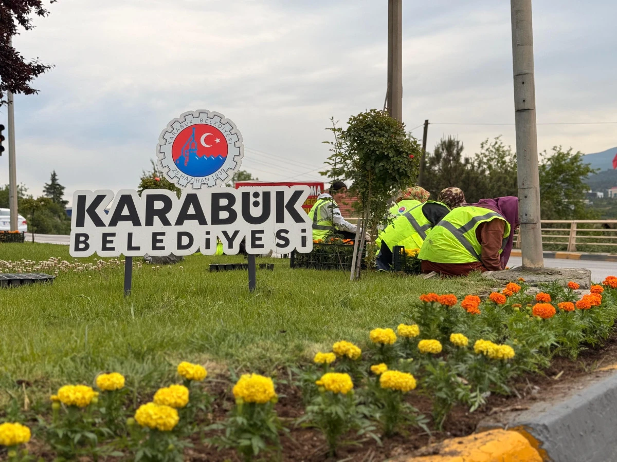Karabük Belediyesi’nden Kent Estetiğine Renkli Dokunuş