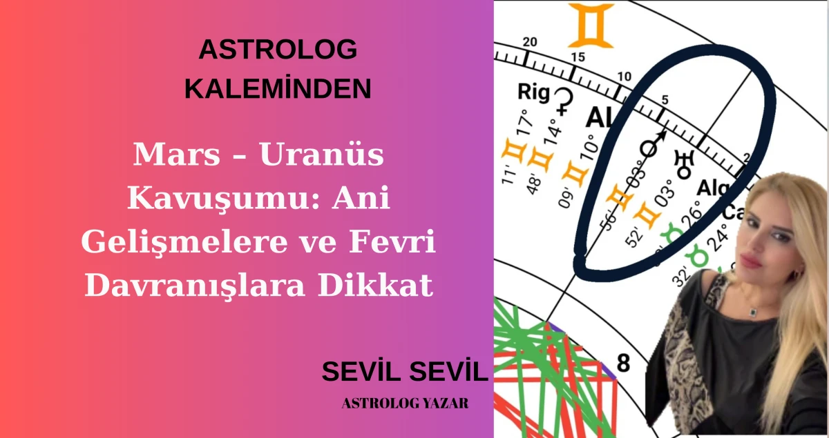 Mars &ndash; Uran&uuml;s Kavuşumu: Ani Gelişmelere ve Fevri Davranışlara Dikkat
