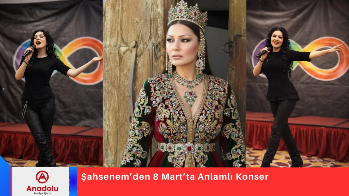 Şahsenem&rsquo;den 8 Mart&rsquo;ta Anlamlı Konser