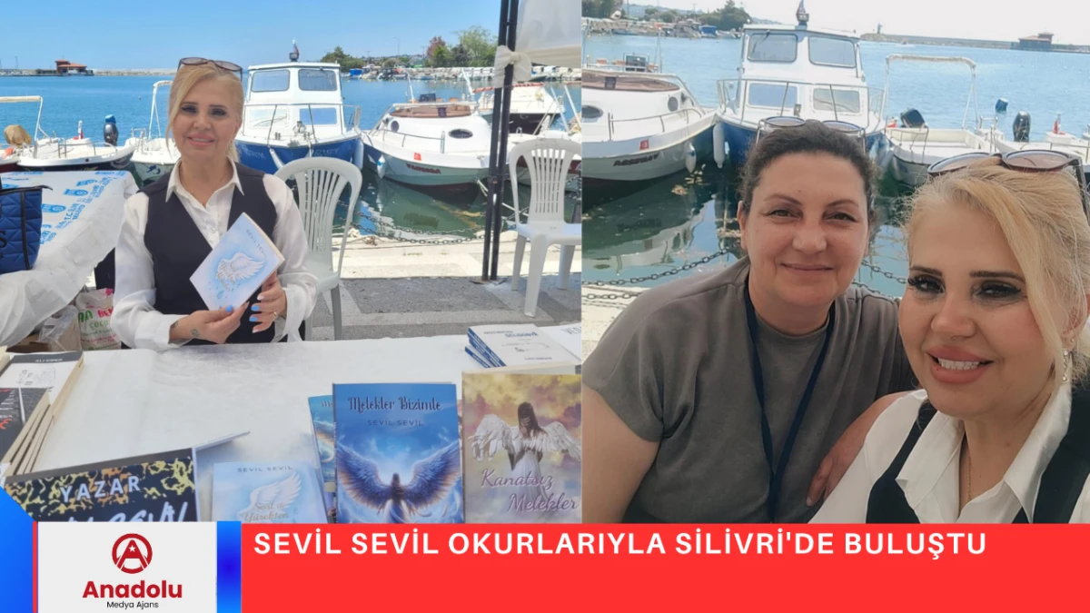 SEVİL SEVİL OKURLARIYLA SİLİVRİ'DE BULUŞTU