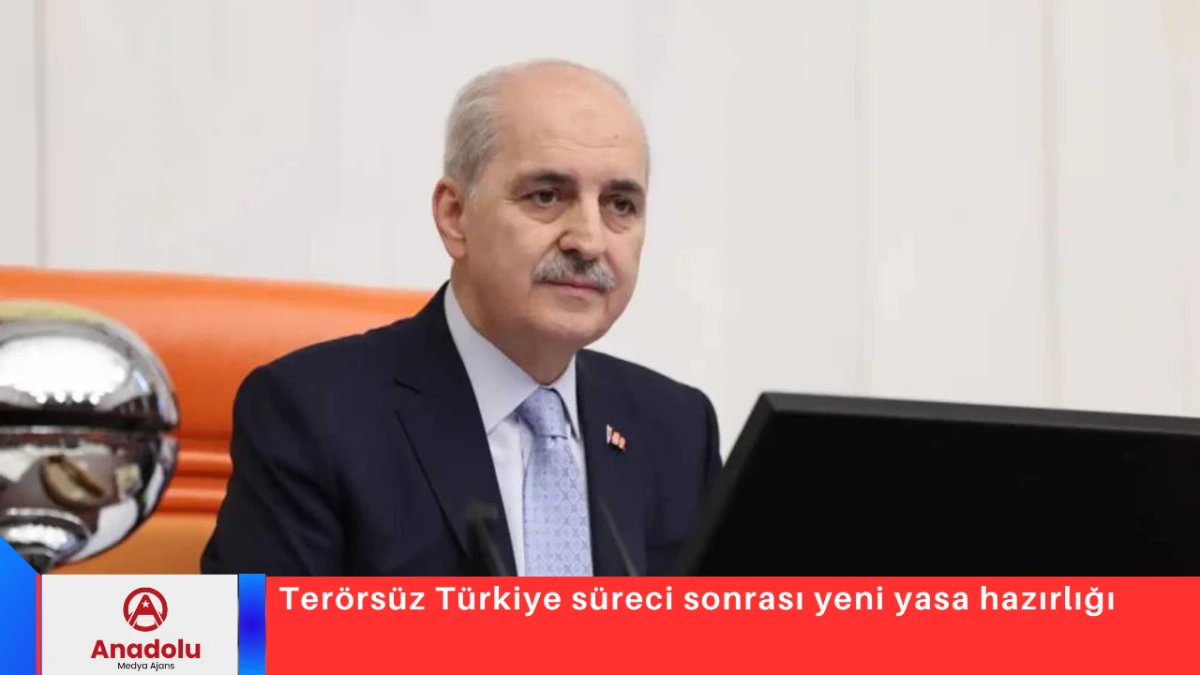Ter&ouml;rs&uuml;z T&uuml;rkiye s&uuml;reci sonrası yeni yasa hazırlığı